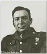 Photo of Bernard Roseman, 1908 - 1964. Bernard Roseman was a sargent in the US Army during the Second World War II and stationed at Fort Knox.  Stanley Roseman