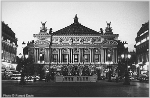 Paris Opera, Palais Garnier. Photo  Ronald Davis